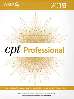 cover image of CPT Professional 2019